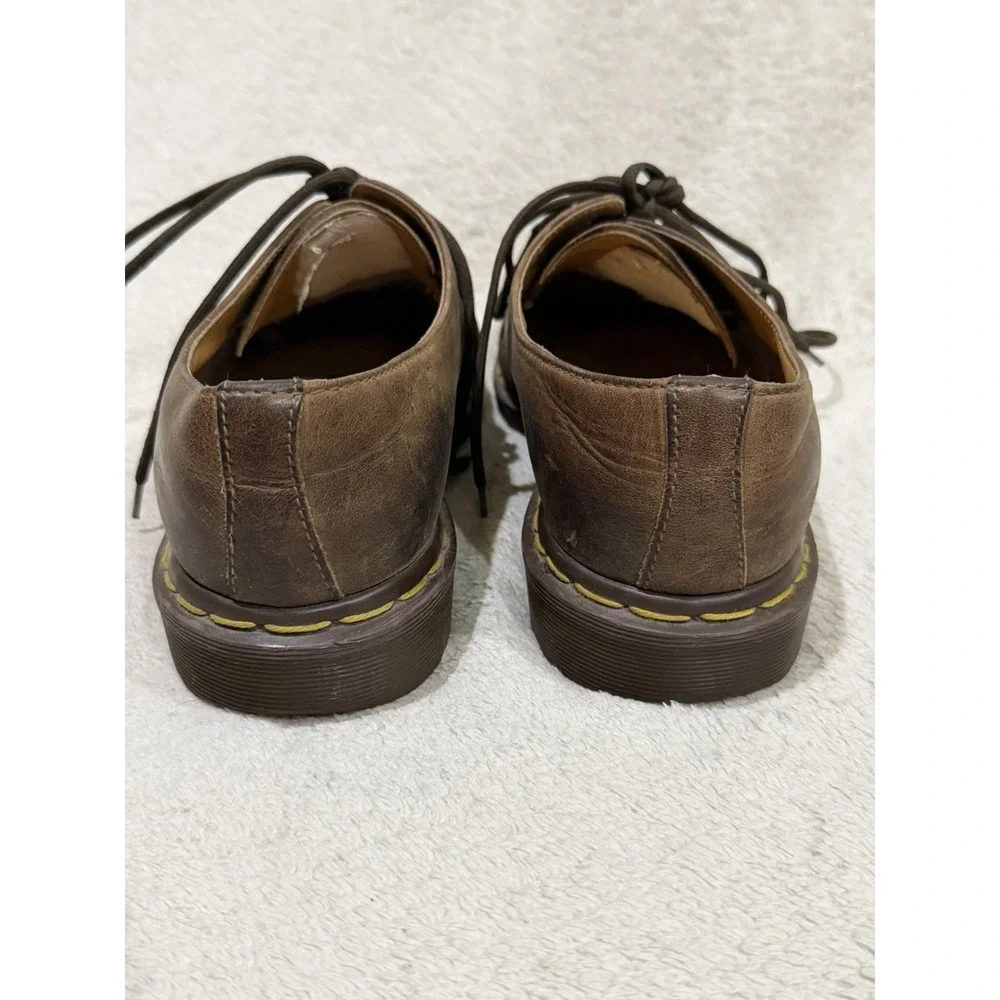 Vtg Doc Martens 1561/59 Oxford Shoes Brown Men's Size 11 Leather England